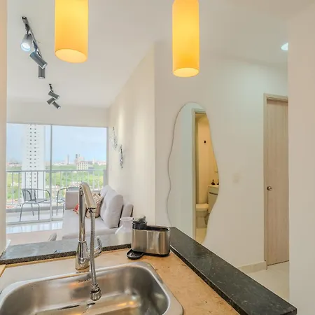 Apartamento En Con Vista Al Mar